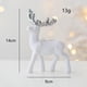 thumbnail image 5 of Elk árbol de Navidad decoración regalo ciervo colgante para fiesta decoración del hogar vacaciones Blanco Yuyangstore Colgante de alce, 5 of 6