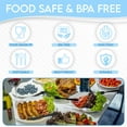 Klex Klex Disposable Plastic Knife, BPA Free HeavyWeight, 7.4