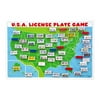 Melissa & Doug Wooden Flip to Win License Plate Game Travel Toy