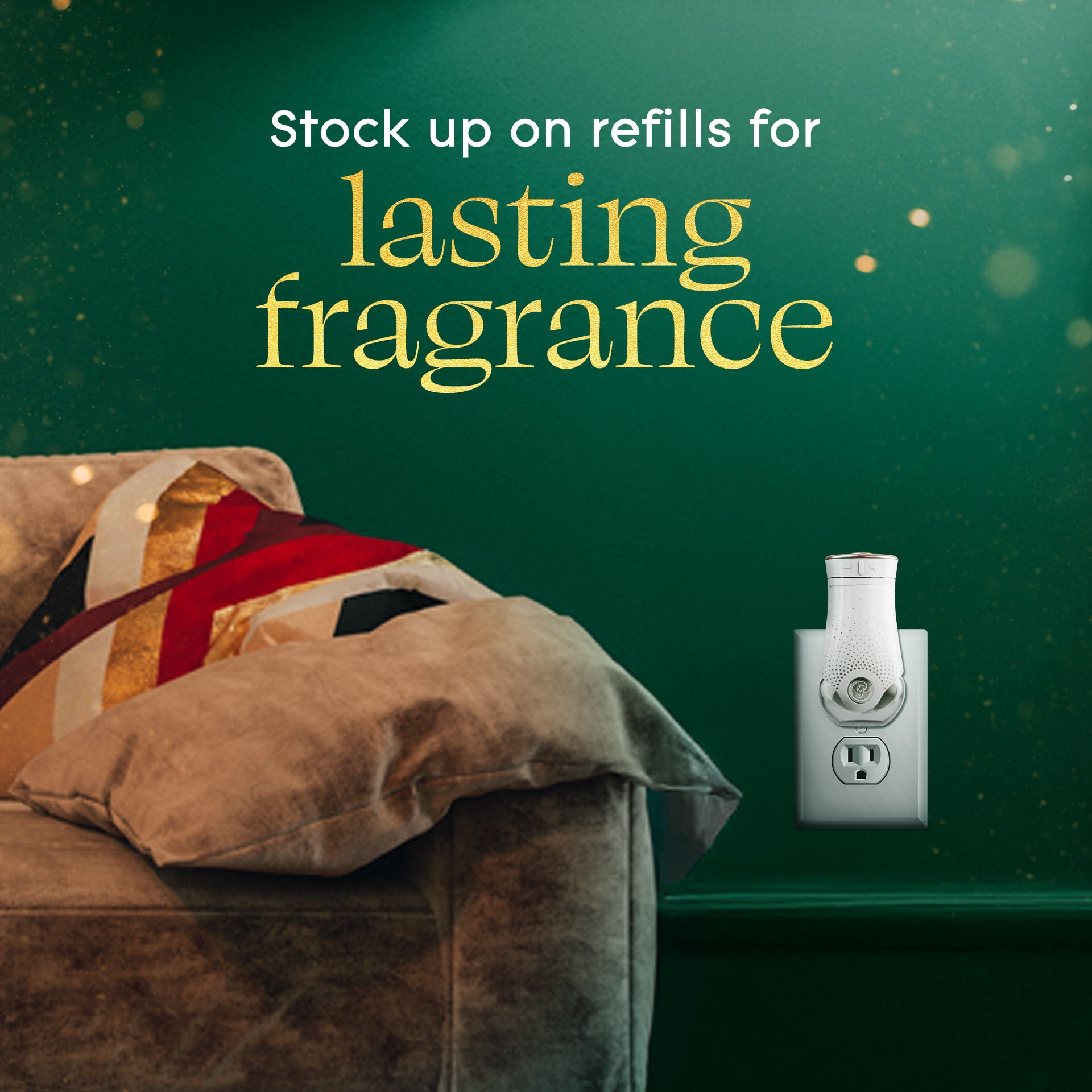 Glade® PlugIns® Refills Air Freshener, Twinkling Pine & Cedar, 3.35oz., 5 Count