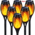 thumbnail image 1 of Solar Outdoor Lights, Solar Tiki Torches With Flickering Flame For Garden Decor, Solar Garden Lights, Waterproof Solar Powered Outdoor Lights, Led Tor, 1 of 1