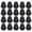 20, variant on 10pcs/20pcs Black 24mm Plastic Lugs Nut Covers Caps Anti Corrosions Wheel Hub Protectors For Select Truck Model 15661036