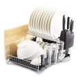 thumbnail image 1 of Premium Racks Égouttoir Professionnel - Acier Inoxydable 304 - Entièrement Personnalisable - Tapis en Microfibre Inclus - Design Moderne - Grande Capacité, 1 of 4