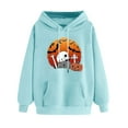 thumbnail image 5 of Craaazy Hoodies For Women Long Sleeve Hooded Sweatshirt Halloween Running Hooded Drawstring Tops With Pockets Gifts For Women, 5 of 5