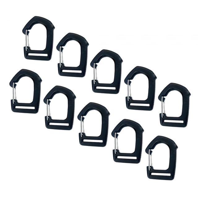 10x gancho de correa de correas ganchos de Clip para llavero hebilla de puente de liberación rápida hebillas de correas para bolsa de equipaje equipo Zulema hebilla de correas