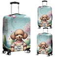 thumbnail image 2 of Happy Mother's Day Best Poodle Mom Ever Travel Luggage Cover Poodles Dog Lover Gifts Idea Suitcase Dust Protective Decor - 03002, 2 of 5