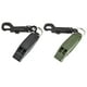 thumbnail image 5 of Silbato Supervivencia Emergencia Doble Frecuencia Silbato Salvavidas para Acuáticos Con Gancho Silbato Advertencia Supervivencia Al Aire Libre Multifuncional (verde Militar) [Verde Militar], 5 of 9