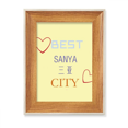 thumbnail image 1 of Tavel Area Sanya Sign Desktop Wooden Photo Frame Display Picture Art Painting Multiple Sets, 1 of 3