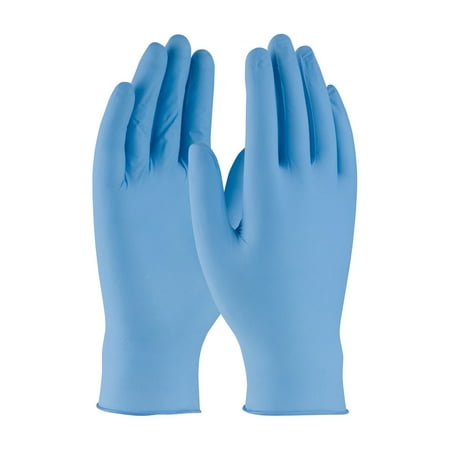 

Protective Industrial Products Ambi-Dex Turbo Disposable Nitrile 5 Mil Blue Powdered 100 Pcs/box M