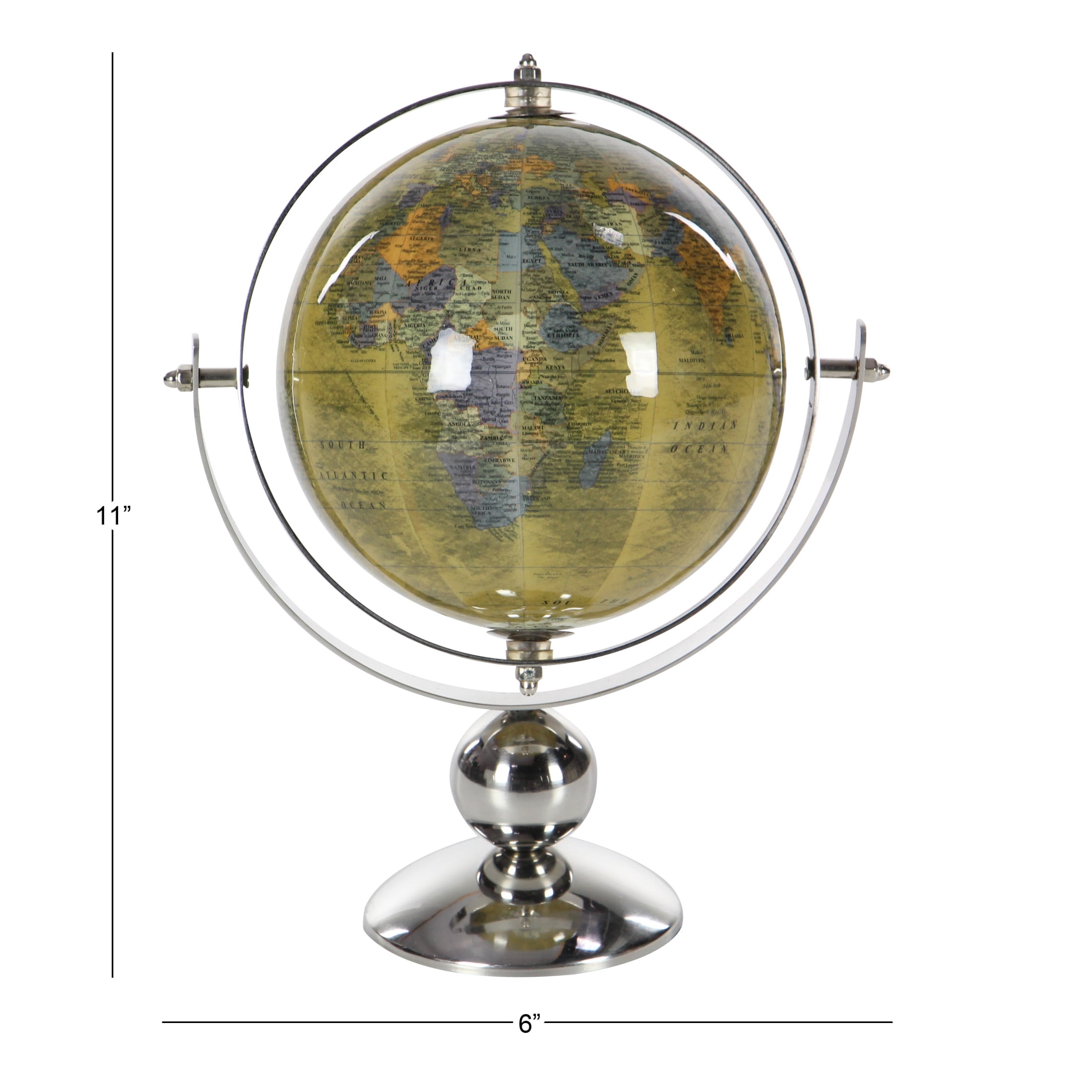 DecMode 10" Silver Globe