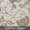 thumbnail image 6 of Summer Botanical Farmhouse King Size Pillow Cover, Pillowcase Protectors with Zipper, Breathable Decorative Throw Pillow Case Cover, Pillow Shams for Couch Sofa 20x36Inch, 6 of 7
