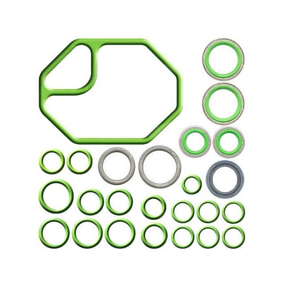 A/C System O-Ring and Gasket Kit - Compatible with 1999 - 2004 Jeep Grand Cherokee 2000 2001 2002 2003