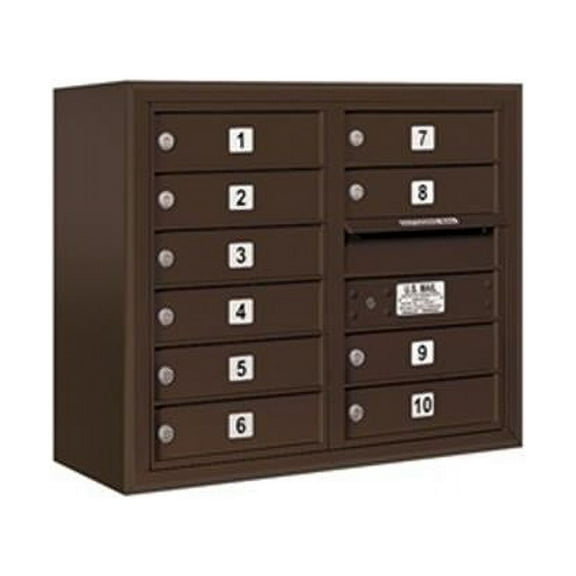 Surface Mounted Enclosure - for 3706 Double Column Unit - Bronze