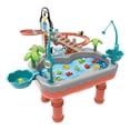 thumbnail image 3 of Juego Pesca Magnético Penguin Race Toys Puzzle Toy Set para Pequeños () Naranja, 3 of 5