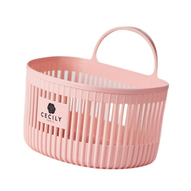 Cesta organizadora de verduras con jengibre y ajo para armario, toallas de gel de ducha Rosa L