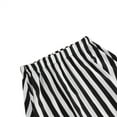 thumbnail image 6 of Blmnix Women's Skirts Asymmetrical Flowy Skirt High Waisted Skirt Belted Mid-Length White Knee Length Skirts for Women,M, 6 of 6