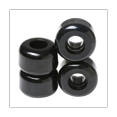 thumbnail image 1 of 4Pcs/Set Planche à Roulettes Longboard Roue 54mmx36mm 82A Roue Cascade Skateboards Downspeed PU Roue, Noir, 1 of 6