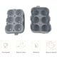 thumbnail image 4 of Molde Para Hacer Bolas De Hielo, Bandeja Redonda De Silicona Con 6 Agujeros Y Tapa, Herramientas De Bricolaje Hechas A Mano, 4 of 7