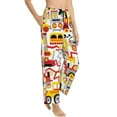 thumbnail image 2 of Balery Cars print Women's Pajama Pants,Ultra Lightweight Pjs,Lounge Pant-XX-Large, 2 of 9