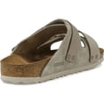 thumbnail image 4 of Birkenstock Women's Shoes UJI Nubuck/Suede Leather Slide Sandals 1025695, 4 of 5