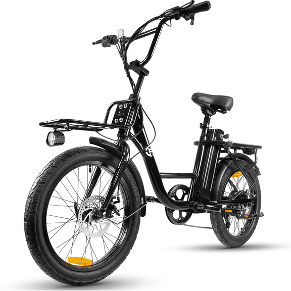 Zoonlai Electric Bike for Adults,750W Motor 48V 10Ah Removable Battery,20" Fat Tire,City Urban Commuting Bicycles,UL2849