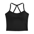 thumbnail image 4 of HAYIMI Women Soft Tank Tops For Gym Yoga Running And Outdoor Workout Comfortable Sleeveless Gym Tops For Summer Round Neck Solid Color Birthday Camisole, 4 of 7
