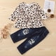 thumbnail image 2 of Ropa Para Bebés, Niños Y Niñas, Camiseta Con Estampado De Leopardo, Conjunto De Pantalones Vaqueros Odeerbi LM103-920, 2 of 9