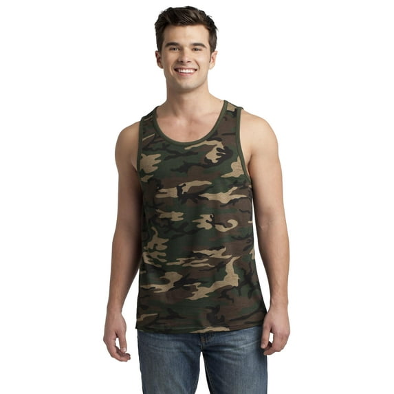 District - Young Mens Cotton Ringer Tank DT1500
