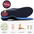 thumbnail image 2 of Valsole orthopedic insoles supports the arch of the foot for heel pain, heel spurs, flat foot, plantar fasciitis, knee pain, 2 of 7