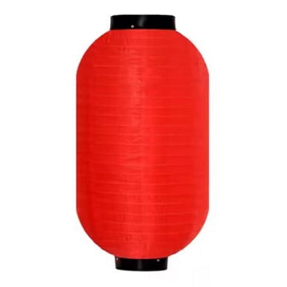 Nvzi piezas de linternas para exteriores, decoraciones japonesas, decoraciones para fiestas japonesas, linterna japonesa colgante, melón de invierno, hierro, 6 pulgadas, rojo