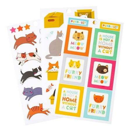 UPC: 0195158503364 | Cat Stickers by Recollections™