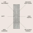thumbnail image 3 of JONATHAN Y MODERN PERSIAN 2 x 8 Runner Rug, Roma Ornate Geometric Tile - Gray, MDP405A-28, 3 of 9