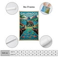 thumbnail image 2 of Retro Galápagos Islands Poster Vintage Ecuador Tourism Art for Nature Enthusiasts Print Poster, 2 of 8