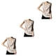 thumbnail image 5 of Qarigey Fibra Transpirable Y Cómodo Halter Top Mujeres Love - Para el Verano Elegante Camiseta Top Forma-fitting Tops Mujeres A38 Champagne M Type1 NO1, 5 of 6