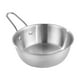 thumbnail image 4 of de vino Tazón de vinos coreanos, tazón pequeño para restaurante de barbacoa, tazón de de metal de acero inoxidable para sopa, ensalada, Argenta con Mango SM SunniMix Cuenco de vinos coreanos, 4 of 8