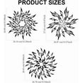 thumbnail image 2 of 3pcs Tribal Sun Stencils 11.8×11.8inch Large Tribal Sign Stencils Template with Paint Brush Reusable Rotating Sun Drawing Stencil for Canvas Wall Floor Decor DIY Art Crafts Decorations, 2 of 9