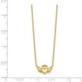 thumbnail image 3 of 14K Yellow Gold necklace Cable Themed 17 in 1.1 mm, 3 of 3
