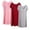 Watermelon Red1, variant on Jalioing Womens 3 Pack Nightshirt Soft Comfy Short Sleeve Sleep Dress Plus Size Summer Casual Nightgown Loungewear