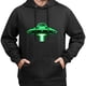 thumbnail image 3 of Sudadera Luz Verde de Ovni Extraterrestre Divertida, 3 of 5