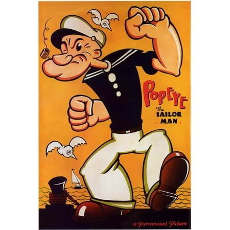 Popeye the Sailor Man POSTER (11x17) (1934) (Style B)