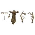 thumbnail image 5 of Waterproof Animal Head Wall Hanging Sculpture Ornament For Home Decor, 5 of 5