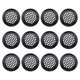 thumbnail image 1 of 12pcs Round Cabinet Air Duct Vent 35mm Steel Louver Mesh Hole Plug Stainless Steel Cover For Wardrobe Grille Ventilation Systems, 1 of 9