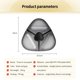 thumbnail image 3 of Cuchillo Multifuncional Para Pelar Melones De Acero Inoxidable 3 En 1 Pelado Para Cocina Speravity HA014250-00, 3 of 7
