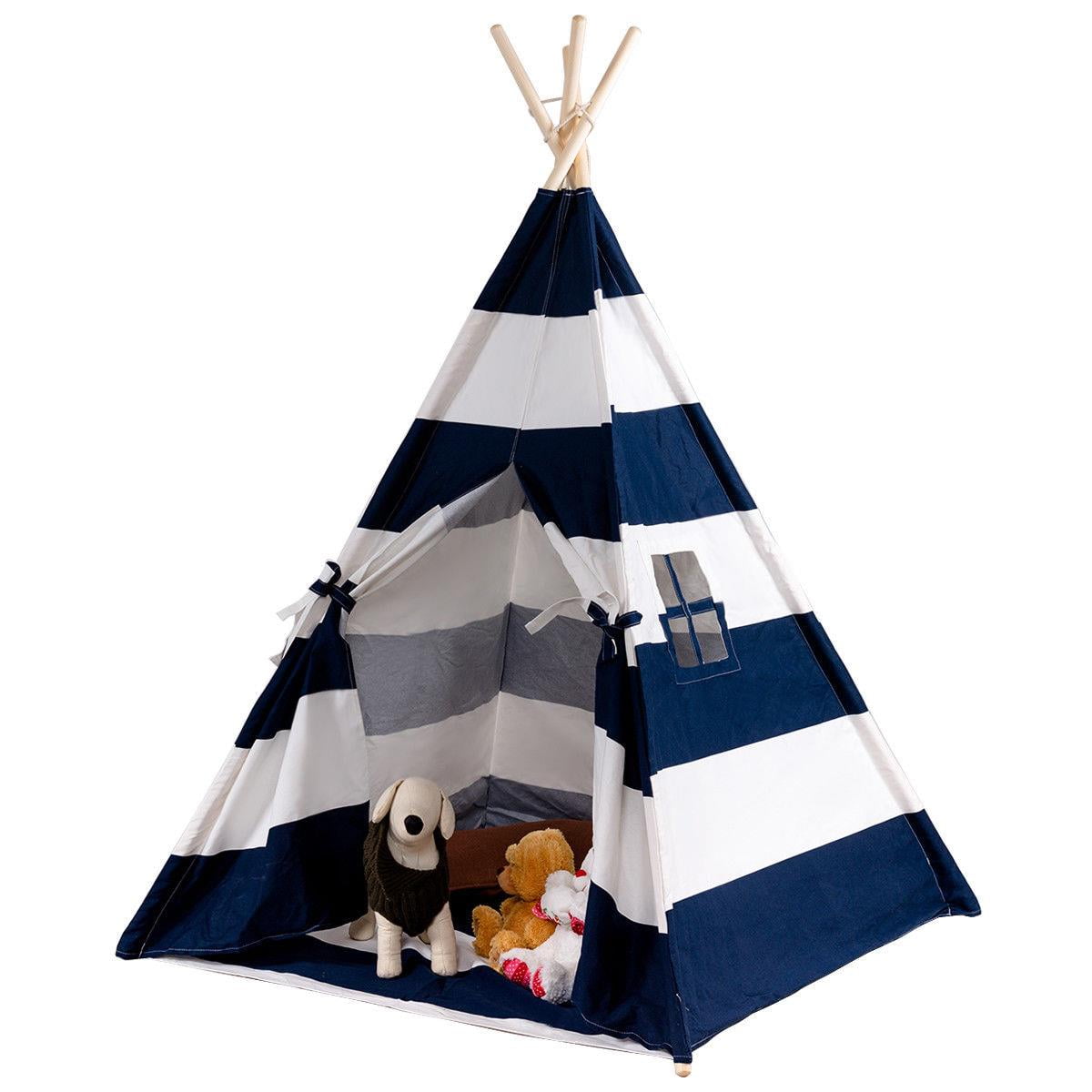 american kids teepee play tent available in multiple prints
