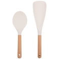 thumbnail image 1 of 2Pcs Convenient Rice Spoons Silicone Rice Paddles Household Rice Spatulas Kitchen Accessory, 1 of 6