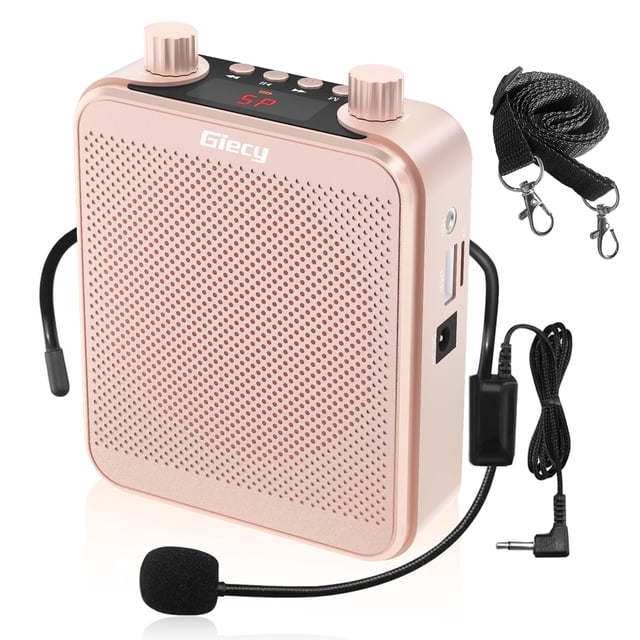 Sistema PA Giecy 30W 2800mAh Amplificador de voz portátil