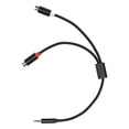 thumbnail image 3 of Adapter,3.5mm Male to 2 Stereo Sound Cable Y Adapter Maleto RCA Female Adapter Superior Craftsmanship, 3 of 14