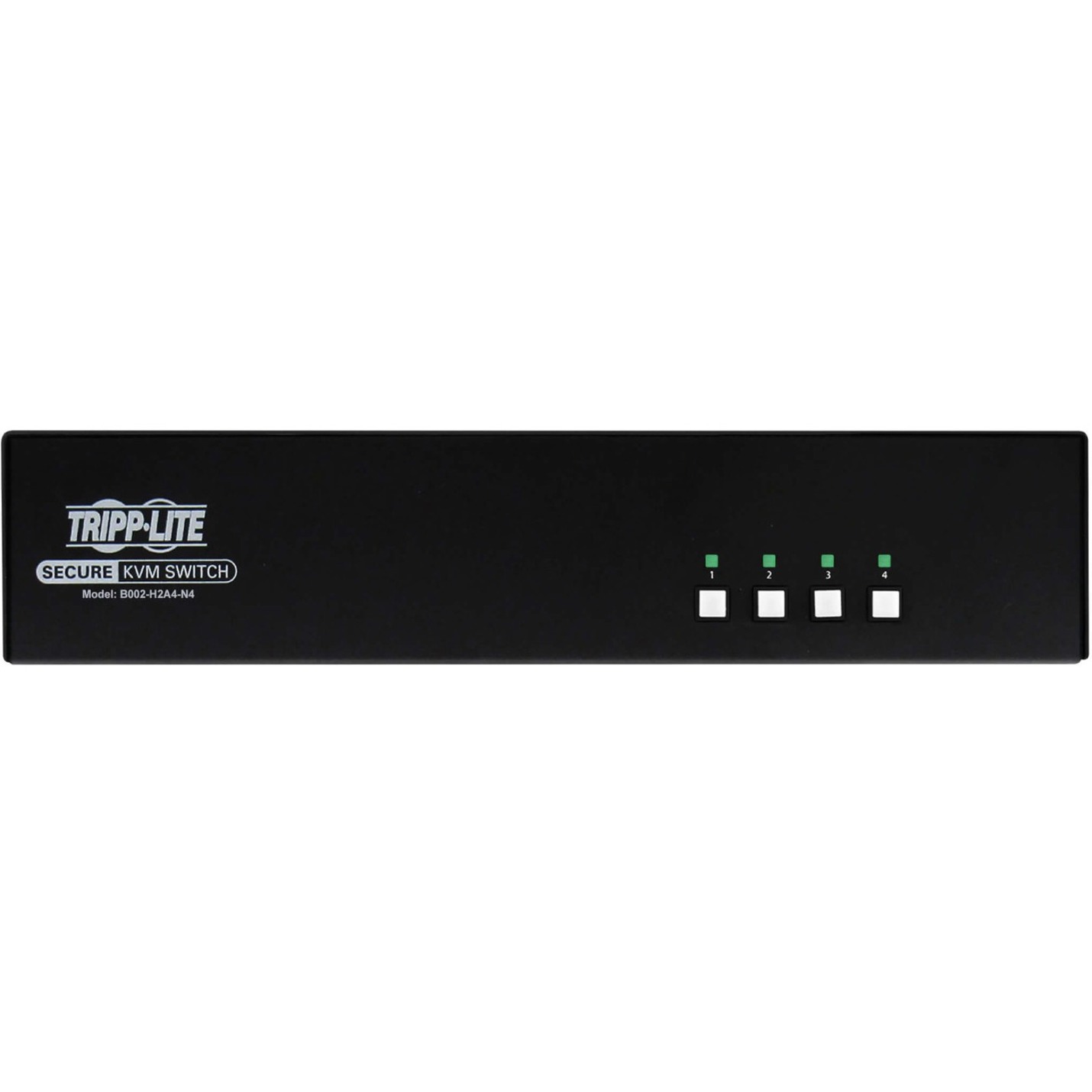 Tripp Lite Secure KVM Switch, 4-Port, Dual Head, HDMI to HDMI, 4K, Audio, TAA