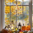 thumbnail image 7 of Fall Acrylic Suncatcher Wind Chime - Stained Glass Animal Hanging Ornament with Chimes, Fall Decor for Window Garden Yard Patio, Rabbit Style, 7 of 7