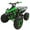 Green, variant on X-Pro Brand New Blast 125cc ATV with Automatic Transmission Reverse LED Headlights Big 19"/18" Tires